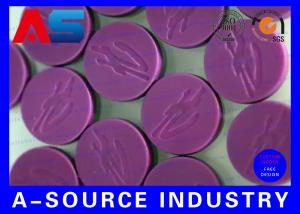 Wholesale 10mL Vials Bottles Purple Flip Off Cap Engraved Custom Design For Sterile Pharmacy vial flip off caps from china suppliers