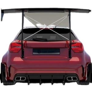 Wholesale For Mercedes AMG A45 Carbon Fiber Body Kit A45 Upgraded Top Style Front Shovel Diffuser Spoiler Wide-body Kit from china suppliers
