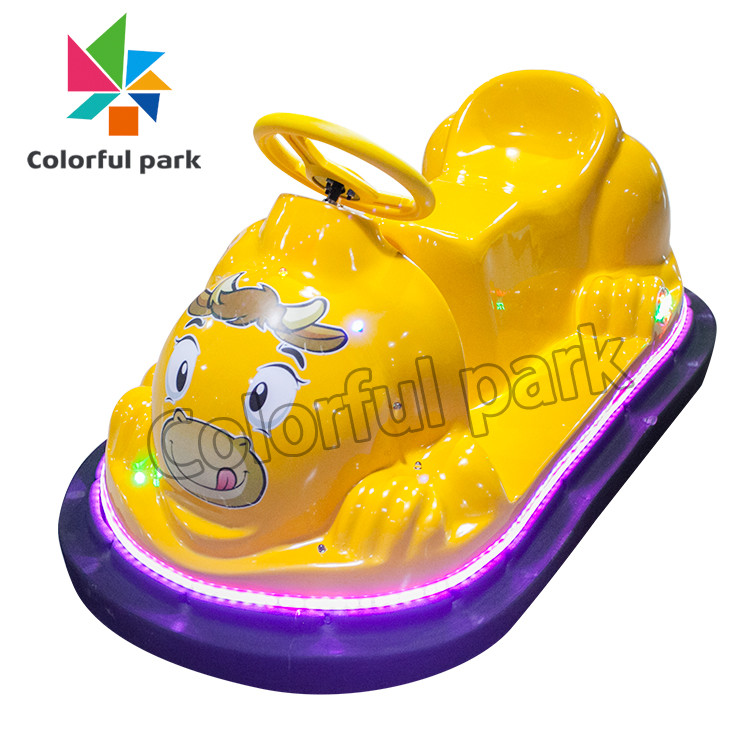 Battery Powered Kid Arcade Machine Electric Ride On Bumper Car acrylic Material