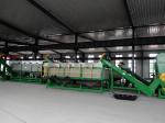 300kg/h, 500kg/h, 1000kg/h PP woven bags crushing and washing recycling machine