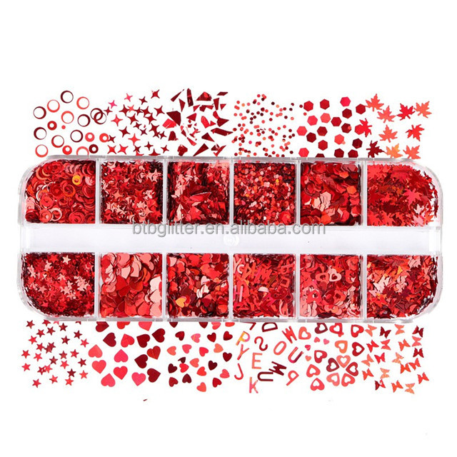 Excellent Nail Art Effect Sequins Nail Ocean Shape Glitter for Mickey m Tumbler Disne Neon Shaped Glitter pink Nail Supplies