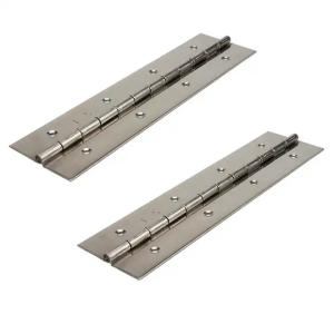 Wholesale 1.8-meter Length Heavy-Duty Stainless Steel Continuous Piano Hinge for Cabinet Doors from china suppliers