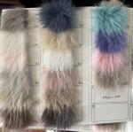 Luxury Faux Fur Static-free OEKO-TEX 100 Standard Quality 50/75D Spun yarn hand