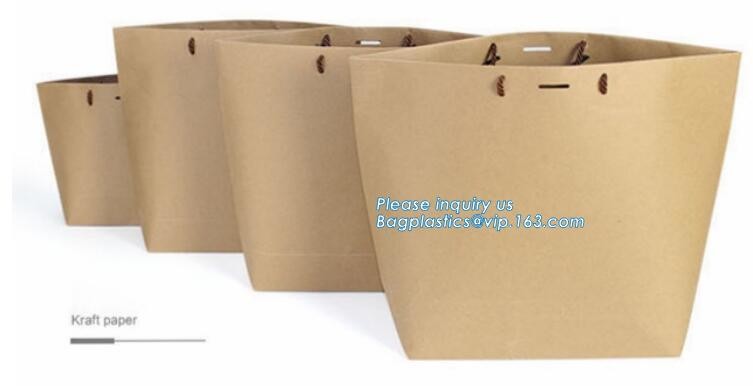 Wholesale Durable Colorful Custom Printed Cake Packaging Gift Paper Bag With Flower, Tote Carrier Gift Bags bagease pac