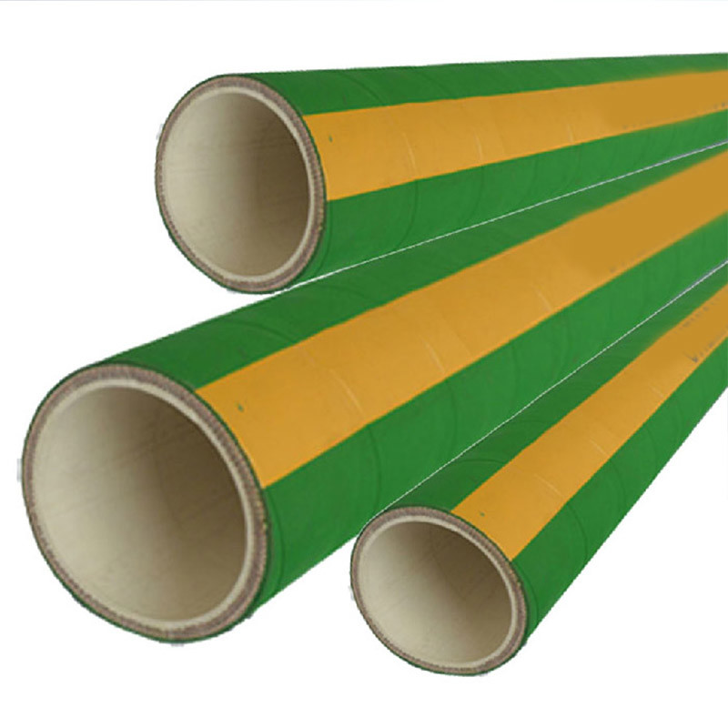 4 Inch Epdm Lined Phosphoric Acid Hose Chemical Resistant 150 Psi Smooth Bore