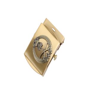 Wholesale 3D Engraving Stamping 30MM Military Western Belt Buckles For Men from china suppliers