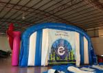 Sealed Blow Up Shelter Tent , Advertising Car Blow Up Gazebo Tent Pvc Tarpaulin
