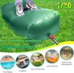 Emergency Water Storage Bladders - Large Capacity Soft Water Bag, Foldable