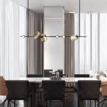 Dining room chandelier led modern simple designer nordic style personality