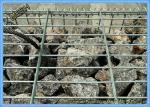 Zinc Coated Welded Gabion Baskets , Stone Filled Wire Cages Square / Rectangular