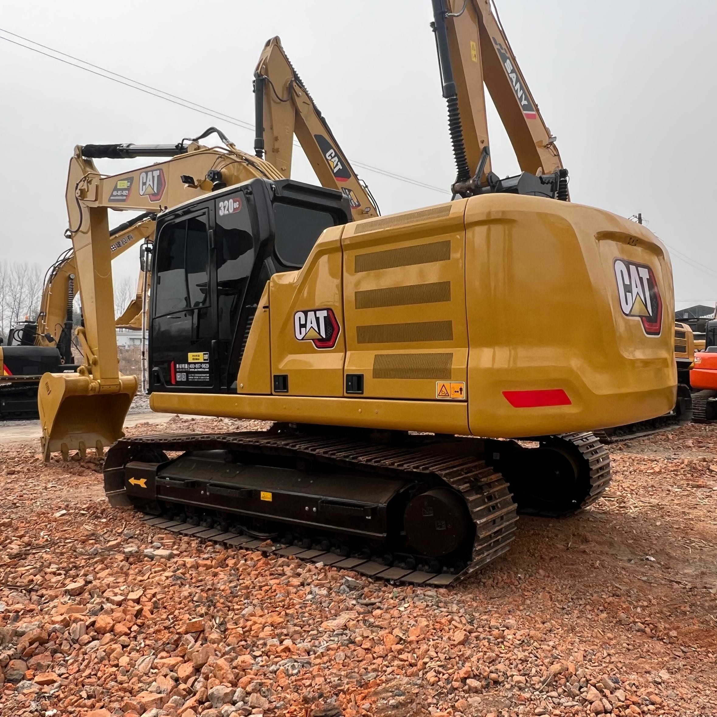 Cat 320gc Excavator 20 Ton Crawler Digger Medium Used Earthmoving Machinery