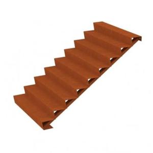 Wholesale Modern Corten Steel Stairs for Outdoor &amp; Indoor Spaces from china suppliers