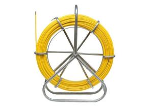 Wholesale Portable Yellow Underground Cable Tools , 4 ~ 16 Mm Fiberglass Conduit Rodder from china suppliers