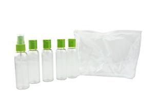 Wholesale Save Space Durable Airplane Travel Kits , Convenient Cosmetic Travel Bottles from china suppliers