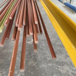 Wholesale Antiwear 24mm Plastic Coated FRP Rods Bendable Pultruded Fiberglass Rod from china suppliers