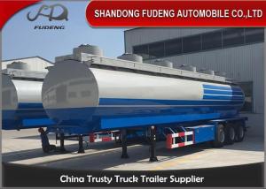 Wholesale 32000 Litres Customized Fuel Tanker Semi Trailer Trucks Stable Performance from china suppliers