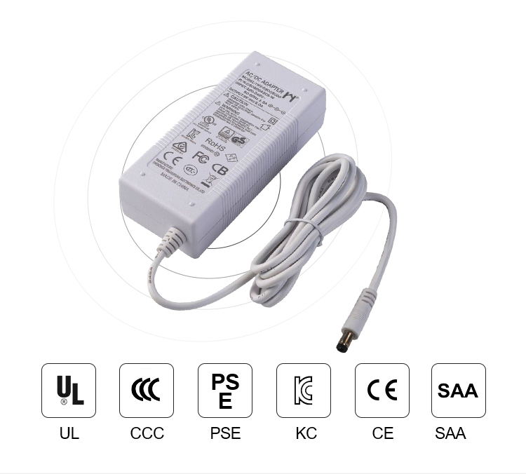 Desktop / Wall Mount Universal Laptop Power Adapter With 50000 Hours Lifespan