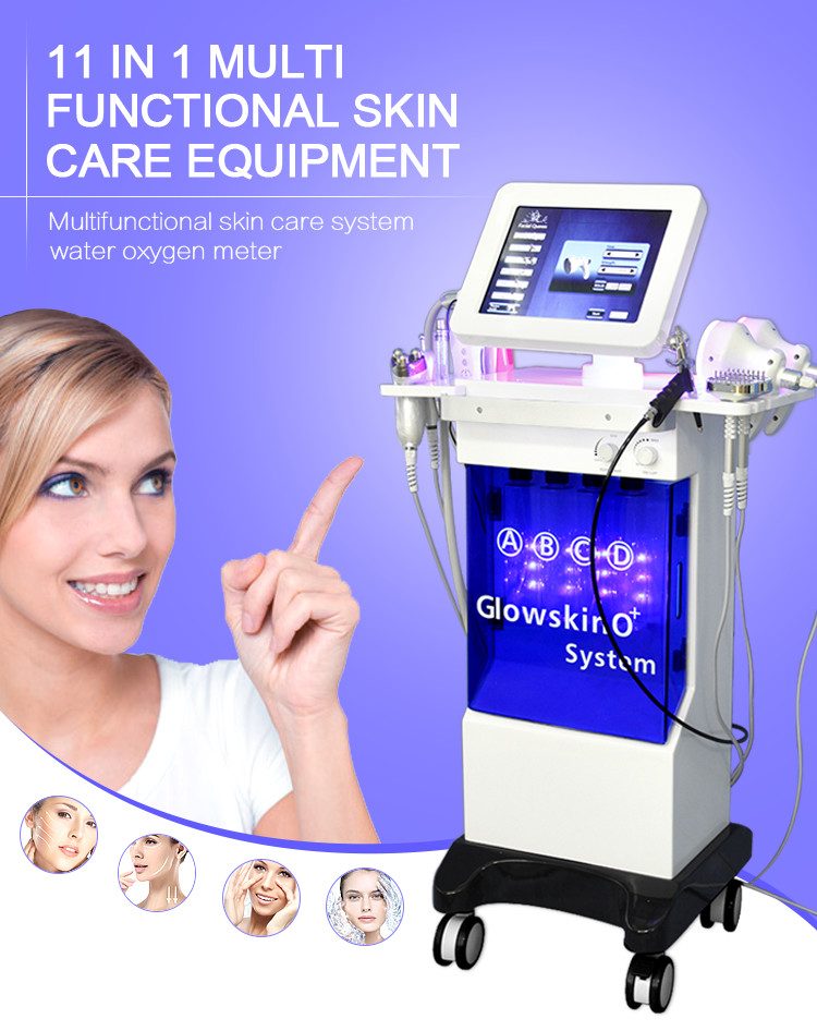 OEM 11 In 1 Hydra Dermabrasion Machine Hydrofacial Equipment For Beauty Salon
