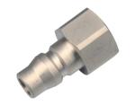 Male Type PF Quick Release Hydraulic Couplings 45 # Steel Compact Design Metal