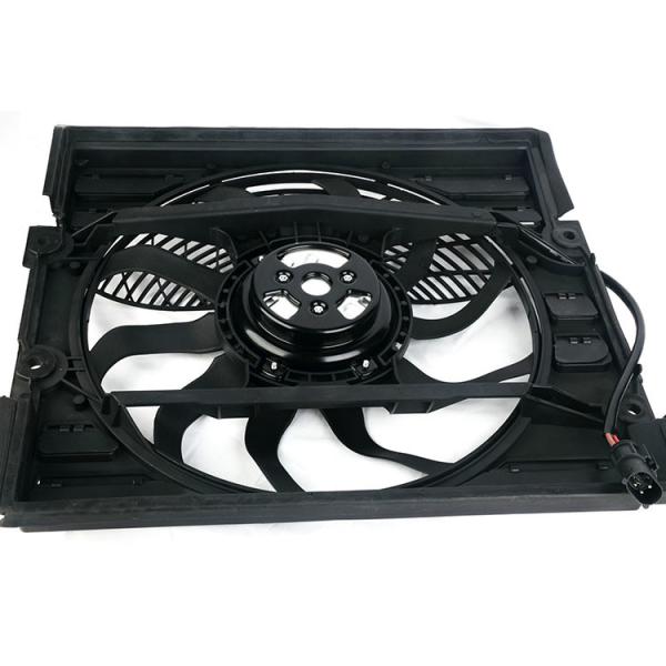 2 Year Warranty Radiator Cooling Fan Assembly for BMW E38 740i 750iL 1996-1998