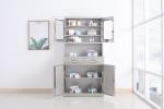 Medicine Stainless Steel Storage Cabinet WIth Drawer H1800 X W850 X D600 Mm Size