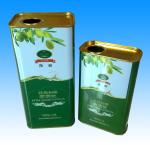 4 Color Cooking Oil Bucket 4 Litre Printed Tin Containers