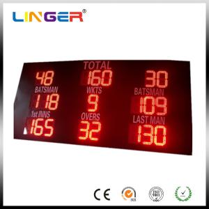 Wholesale Linger Strong Stability Led Electronic Cricket Scoreboard With Waterproof Cabinet from china suppliers