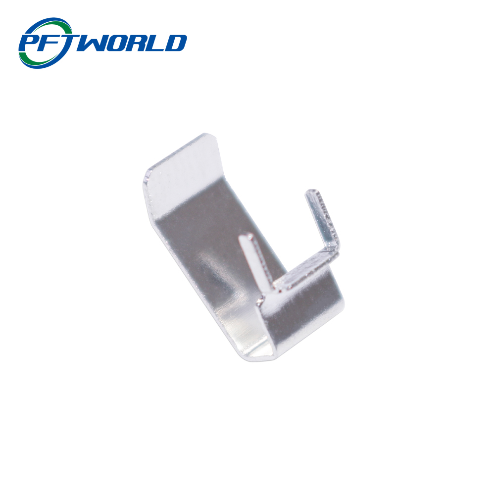 Custom Size Bending Sheet Metal Parts Silver Color Precision Extrusion Parts