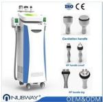 most advanced! best multifunctions rf & cavitation & Cryo & vacuum tech fat