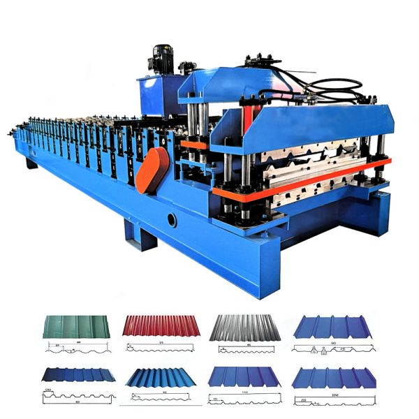 Seam Lock Roll Forming Machine Corrugated Roof Sheet Roll Forming Machine Roof Panel Roll Former Equipment Panel Roll Former Equipment Roofing Sheet