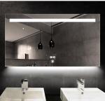 Hidden SS frame bathroom led lighted mirror Square Wall Decor Mirror in
