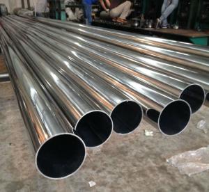 China Welded 316 Stainless Steel Pipe Tube Round Seamless Decorative on sale