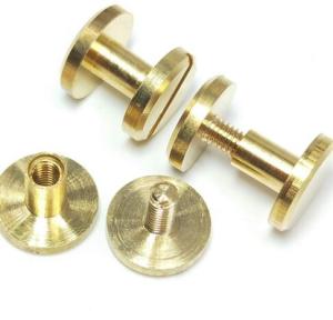 Wholesale Machinery Industry Brass Chicago Screw For Leather Belt M5 X 30 Size from china suppliers