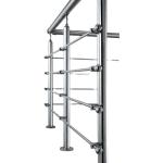Iso9001 16mm 90 Degree Stainless Steel Pipe Railing