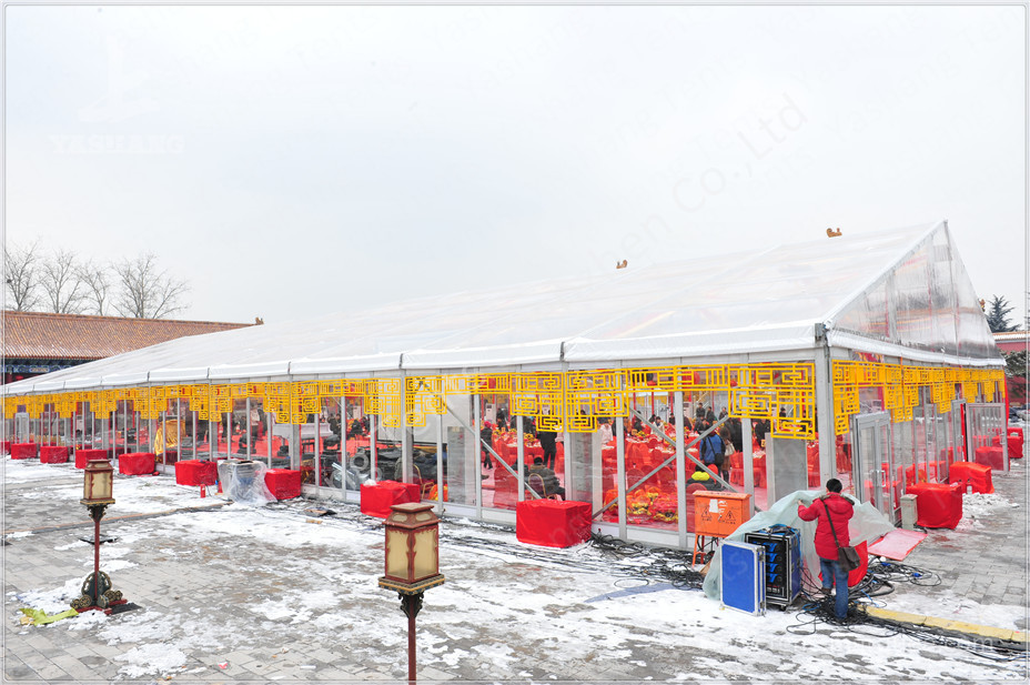 Custom 350 Seater Rent Event Tents Clear Span Marquee Theatre Style 16M X 25M