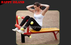 Wholesale Outdoor Gym Equipment , Outside Gym Equipment For Park Single Abdomen from china suppliers
