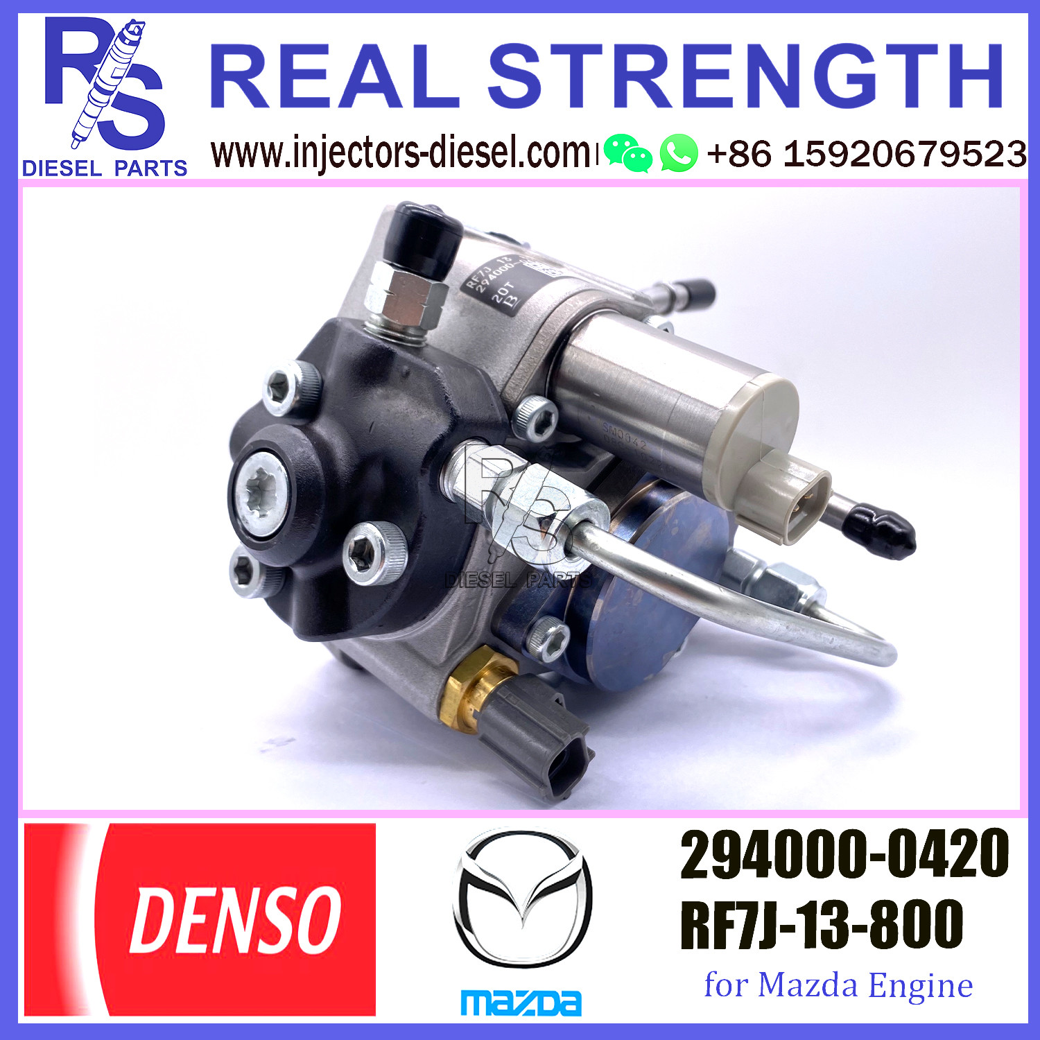 Common Rail Fuel Injection Pumps 294000-0420 RF7J-13-800 RF7J13800 For MAZDA 5