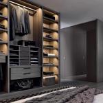 Solid Wood Hotel Room Cabinets Luxury Custom Sliding Door Wardrobe