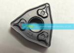 WNMG080408CM CNC Uncoated Carbide Inserts For Stainless Steel Semi Finishing