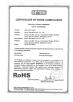 Kalon Optoelectronic Co., Ltd. Certifications