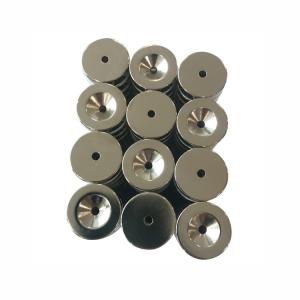 Wholesale Strong Ring Countersunk NdFeB Neodymium Magnet With Screw Holes N42 from china suppliers