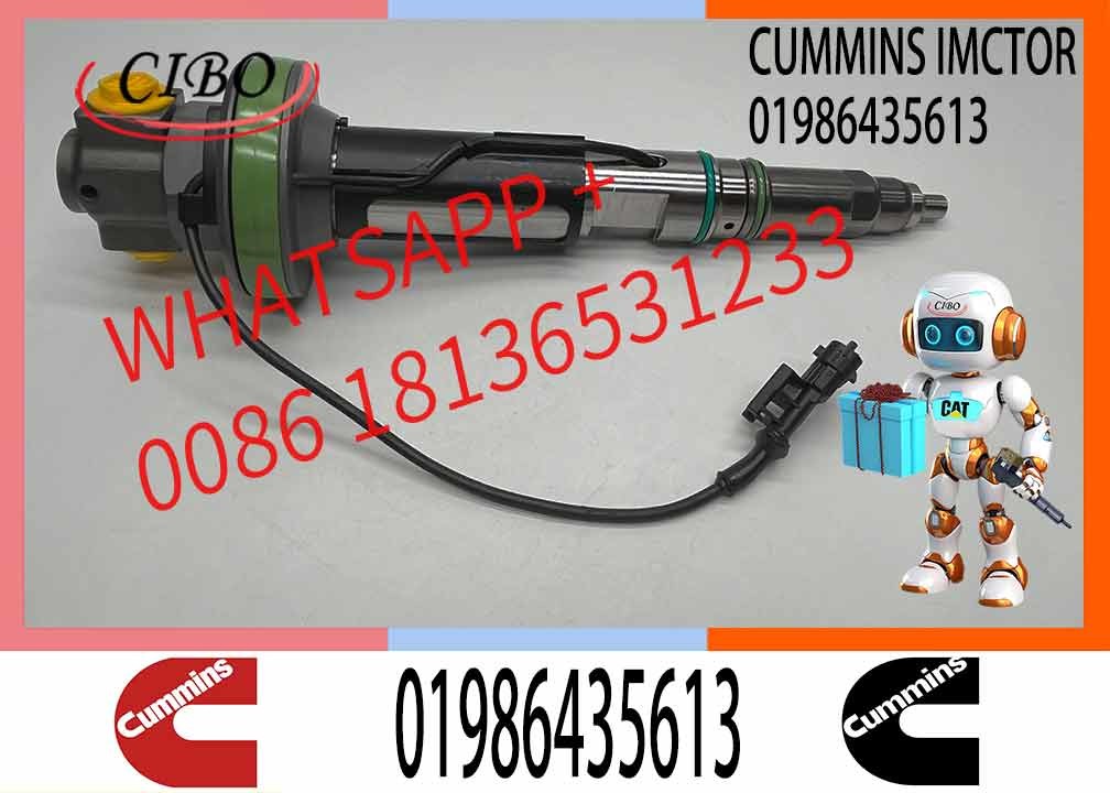 Genuine Fuel Injector Assembly F00BJ00002 01986435613 0986435902 0986435905 0986435616 F00BJO0008For Qsk19 Engine