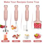 Kitchen Electric Hand Held Blender 800W For Smoothie / Baby Food