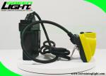 Safety Miner Cap Lamp 13.6Ah Panasonic Rechargeable Battery 4.07W 1100mA 530LUM