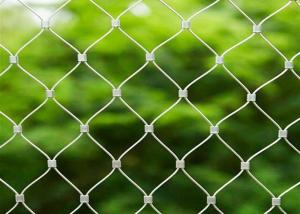 Wholesale High Tensile Strength Flexible Animal Enclosure 316 Stainless Steel Wire Rope Mesh For Bird Netting Cage from china suppliers