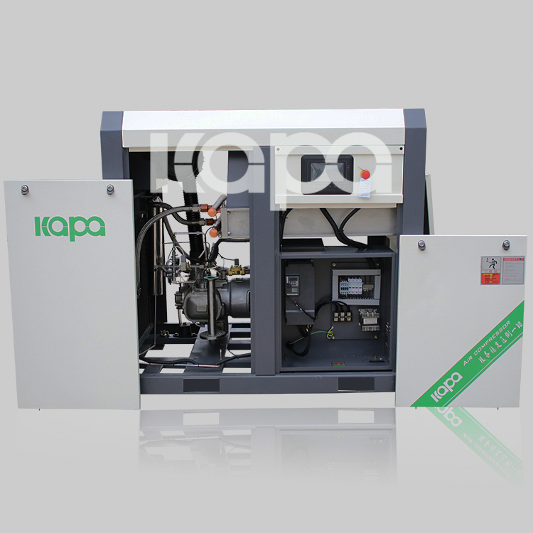 50Hz 30 Hp Screw Air Compressor , 3.6m3/Min 22kw Free Oil Compressor