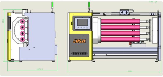 Productivity Boost Label Slitting Machine High Accuracy Kraft Paper Slitting Machine Industrial Grade