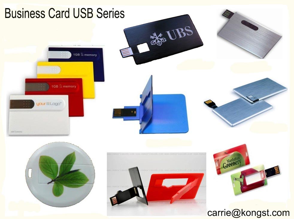 Kongst High-speed credit card USB 2.0 Memory Stick Flash pen Drive 4GB 8GB 16GB