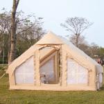 Outdoor Camp Waterproof Inflatable Tent Air Camping House Tent 3-5 People