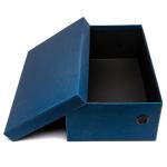 Luxury Square Orange Rigid Cardboard Hair Extensions Packaging Gift Box for
